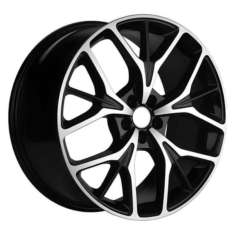 KHOMEN 2012-blf (Chery Tiggo 8 PRO) 20x8" 5x108мм DIA 60.1мм ET 43мм BLF / Чёрный с полировкой от магазина Империя шин