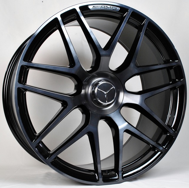 ABWheels XN-762 (R) R22 11.5J 5x112 ET53 DIA66.45 BMF Black Varnish