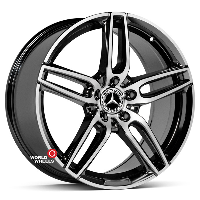 KoKo Kuture 264 OEM R18 18x8" 5x112мм DIA 66.6мм ET 45мм Black Machined (BP) от магазина Империя шин