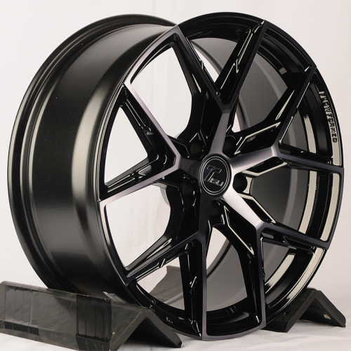 Tisli Hyperion H 19x8.5" 5x114.3мм DIA 67.1мм ET 35мм Black Face Machined With Black Coat от магазина Империя шин