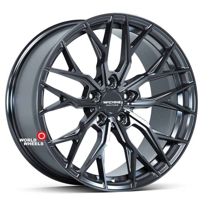 Machine Culture FF 204 R20 20x8.5" 5x112мм DIA 66.6мм ET 30мм Gunmetal (GM) от магазина Империя шин