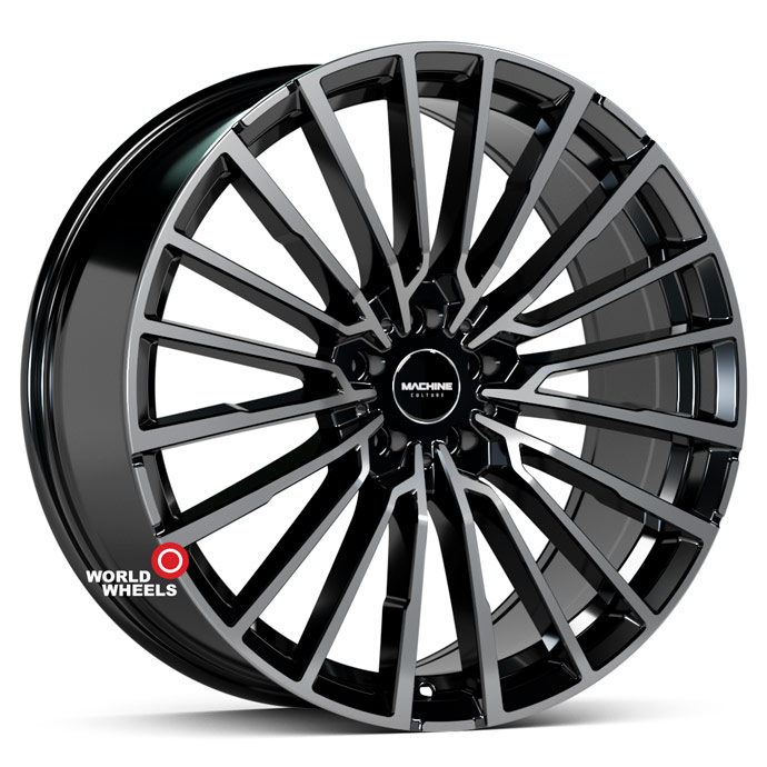 KoKo Kuture 122 OEM R20 20x8.5" 5x108мм DIA 73.1мм ET 30мм Black Machined Coating (BPC) от магазина Империя шин