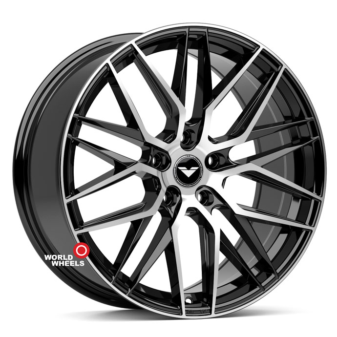 HFT 510 VRST R20 20x8.5" 5x114.3мм DIA 67.1мм ET 35мм Black Machined (BP) от магазина Империя шин