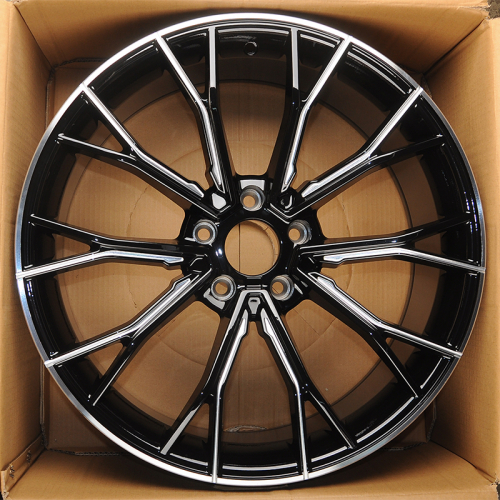 KoKo Kuture D0220 20x10.0" 5x112мм DIA 66.6мм ET 40мм BKF+Miling Window