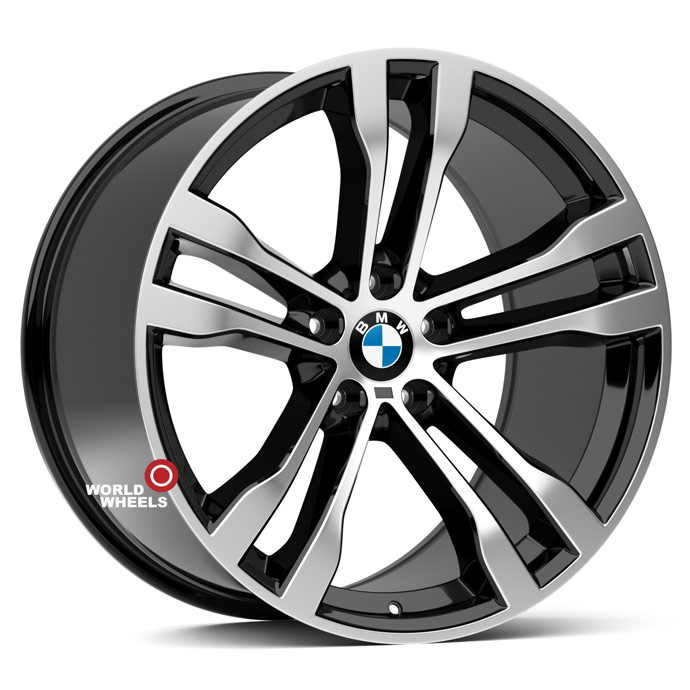KoKo Kuture 468 OEM R20 20x10" 5x120мм DIA 74.1мм ET 40мм Black Machined (BP)