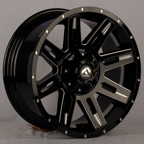 Luistone L903 20x9.0" 5x139.7 DIA 77.8мм ET 0мм Gloss Black Milled