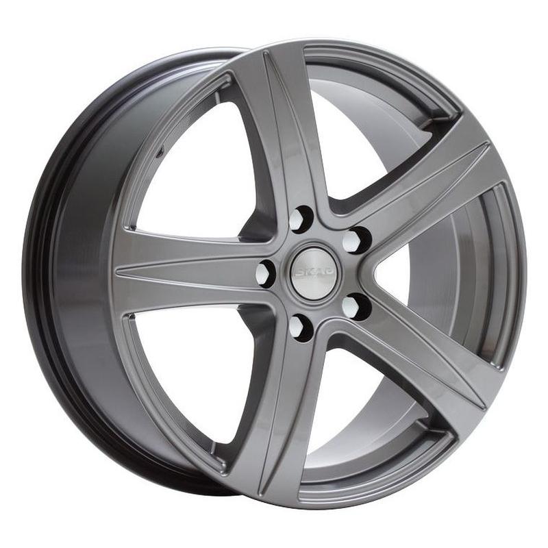 SKAD Sakura-gr 15x6.5" 5x114,3мм DIA 67.1мм ET 43мм графит / Графитовый от магазина Империя шин