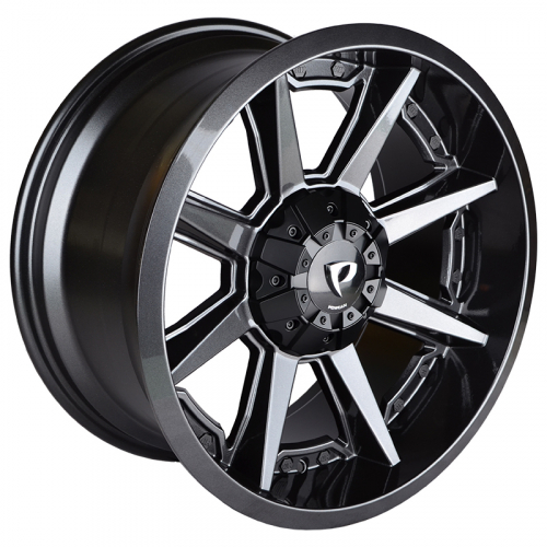 Powcan BK819 20x9.0" 12x135 139.7 DIA 106.1мм ET 20мм Perl Black