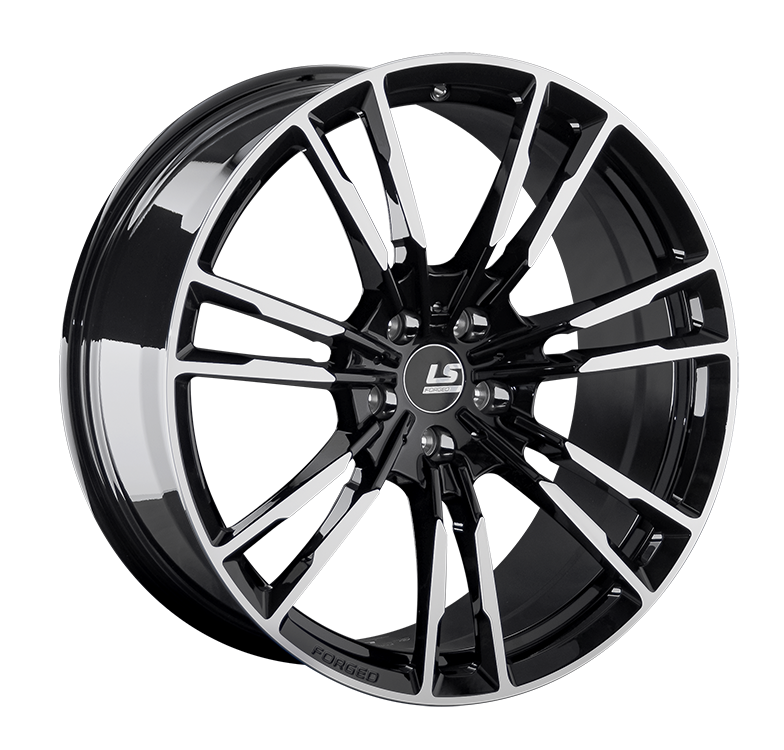 LS Forged LSFG06 19x8.5" 5х112мм DIA 66.6мм ET 25мм BKF от магазина Империя шин