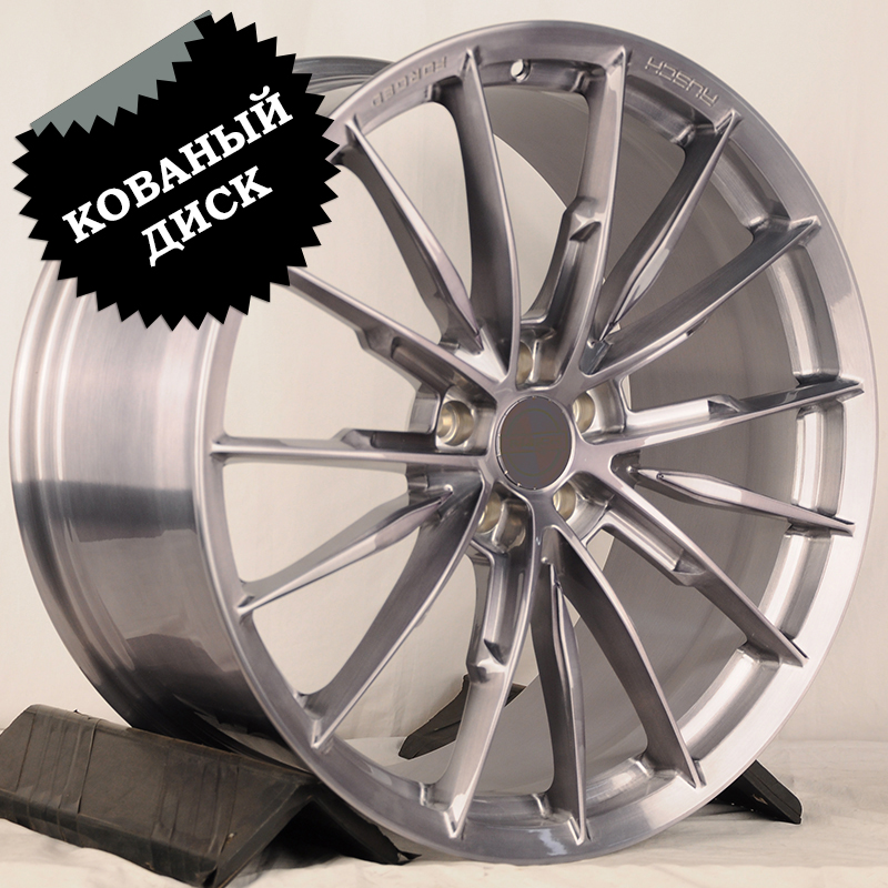 Koko Kuture 127-2 21x10.0" 5x112мм DIA 66.6мм ET 43мм Brusched Grey от магазина Империя шин
