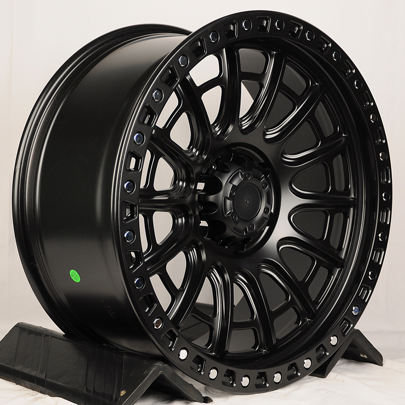 IWheel FBX134-7 17x9.0" 5x139.7 DIA 110.1мм ET -12мм MB+Silver Rivets от магазина Империя шин