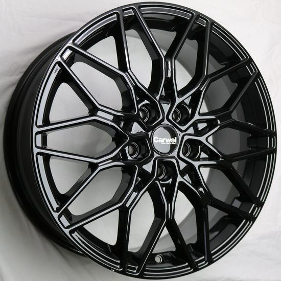 Carwel Тим-bl 1813 (Haval Dargo) 18x7" 5x114,3мм DIA 66.5мм ET 40мм BL / Чёрный от магазина Империя шин