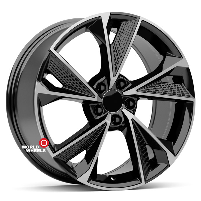 KoKo Kuture 347 OEM R21 21x9.5" 5x112мм DIA 66.6мм ET 30мм Black Machined (BP) от магазина Империя шин