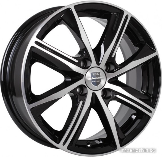 K&K Арнар 16x7" 5x112мм DIA 57.1мм ET 50мм Алмаз черный от магазина Империя шин