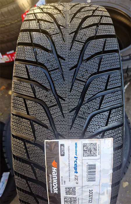 Шины Hankook Winter i*cept IZ3 X W636A 225/60R18 100H — Зимняя сезон в Гомеле