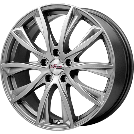 iFree KC684М-hw Кazaнтип 18x7.5" 5x108мм DIA 67.1мм ET 49мм Хай вэй / Графитовый от магазина Империя шин
