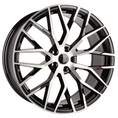 Powcan BK5710 21x9.5" 5x112мм DIA 66.6мм ET 31мм BKF от магазина Империя шин