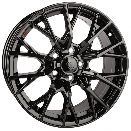 Powcan BK5137 8x17 5x114.3мм DIA 60.1мм ET 35мм Black от магазина Империя шин