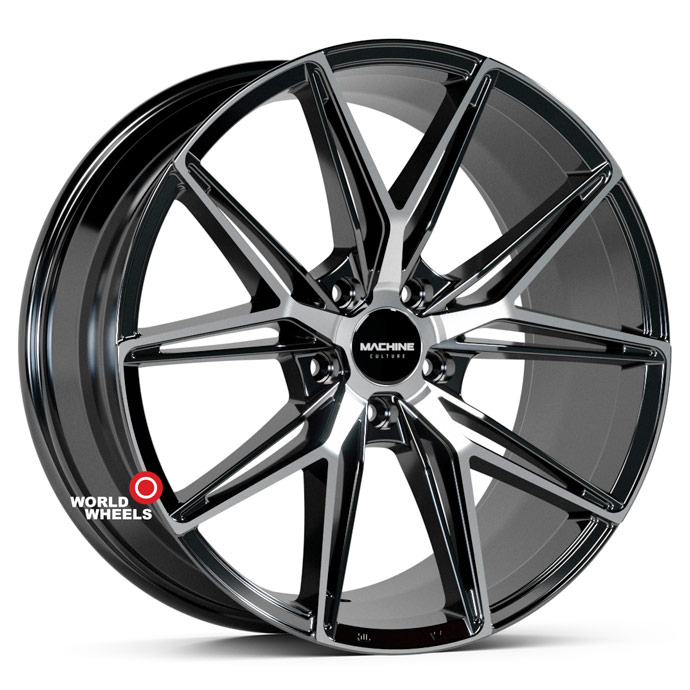 Machine Culture MC 306 R19 19x8.5" 5x108мм DIA 73.1мм ET 35мм Black Machined (BP) от магазина Империя шин