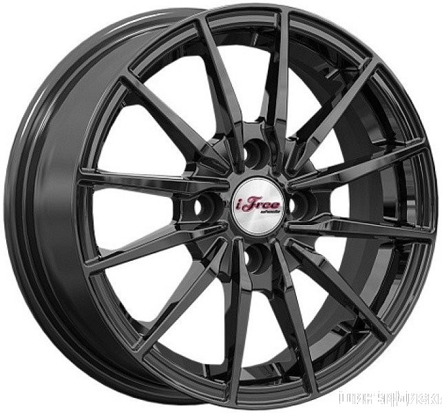 iFree Финчер (KC1119) 14x5.5" 4x100мм DIA 67.1мм ET 42мм BK от магазина Империя шин