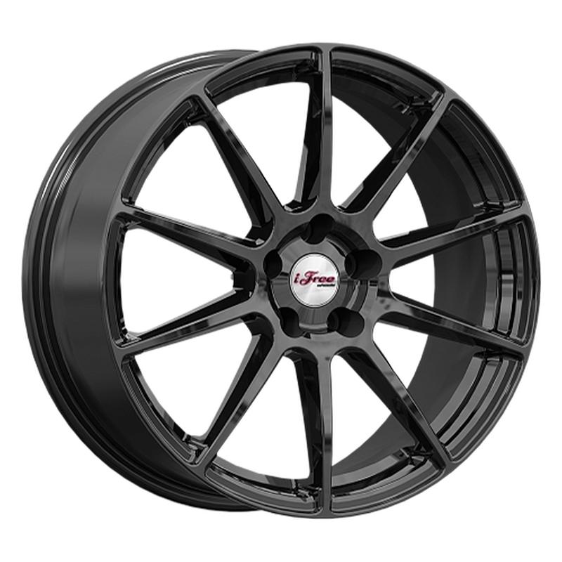iFree KC1108-bk Винзор 18x7" 5x114,3мм DIA 60.1мм ET 35мм BK / Чёрный глянцевый от магазина Империя шин
