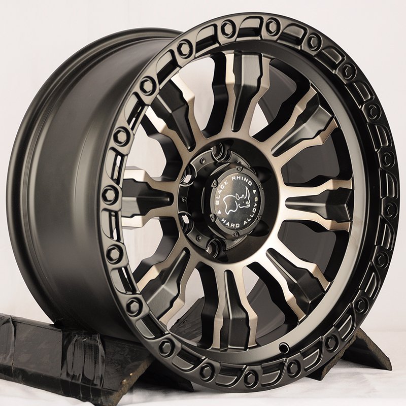 iWheel FBX087-8 18x9.0" 5x114.3мм DIA 73.1мм ET 0мм Matt Black Face+Bronze от магазина Империя шин