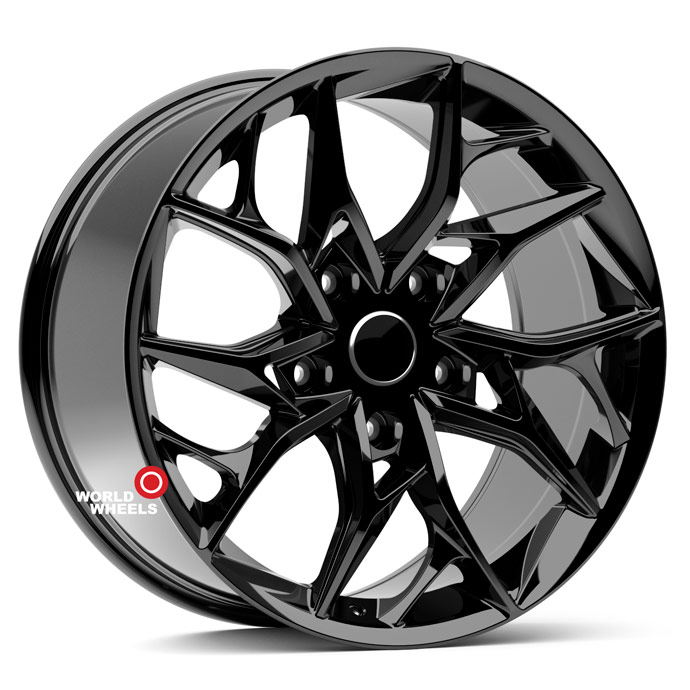 JStreet DX 800 R20 20x10" 5x150мм DIA 110.2мм ET 45мм Black (FB) от магазина Империя шин