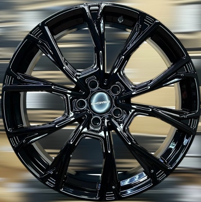 KHOMEN 1907-blf (Voyah Free) 19x7.5" 5x120мм DIA 66.1мм ET 30мм BLK / Чёрный от магазина Империя шин