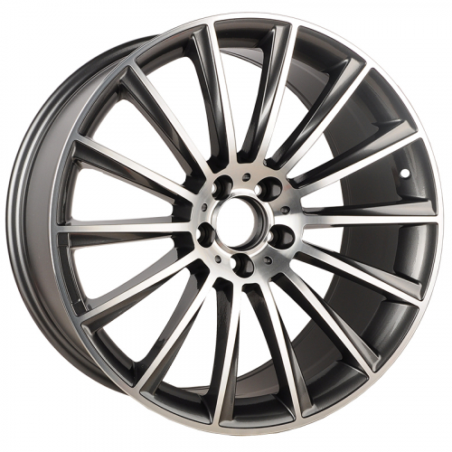 Powcan Y0836 17x8.0" 5x112мм DIA 66.6мм ET 45мм BKF от магазина Империя шин