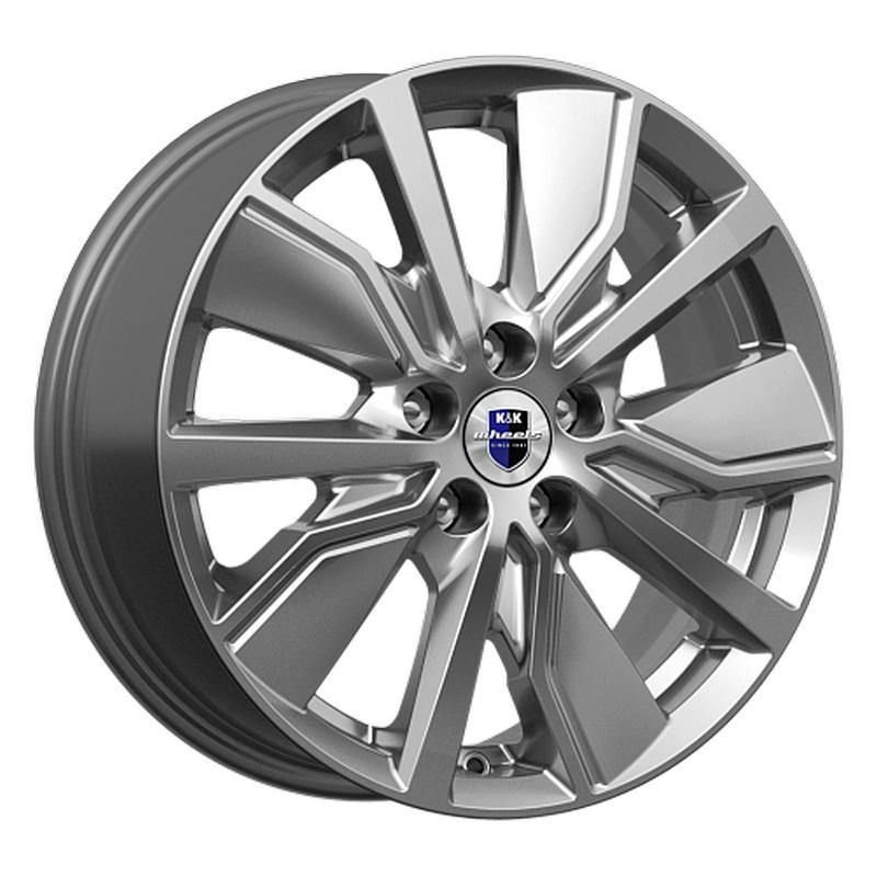 K&K KC961-dpl Гамбит 16x6.5" 5x112мм DIA 57.1мм ET 38мм дарк платинум / Тёмно-графитовый от магазина Империя шин