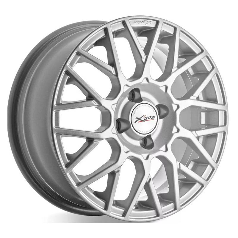 X'trike X-132 15x6" 4x100мм DIA 60.1мм ET 46мм HS / Серебристый от магазина Империя шин
