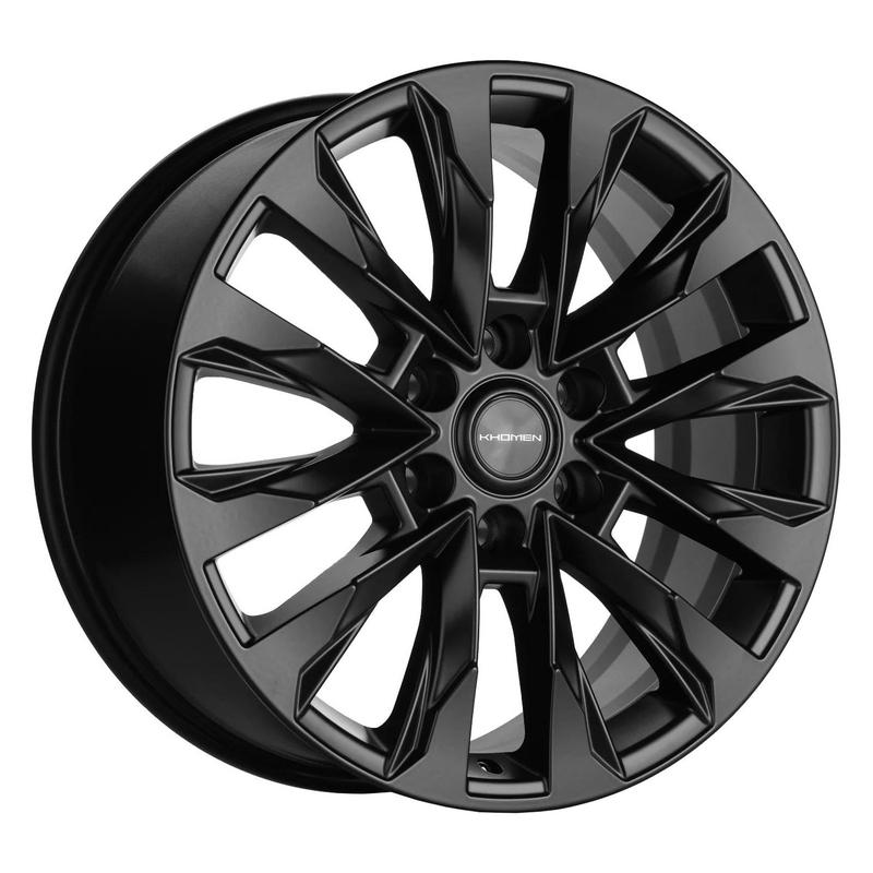 KHOMEN 2010-blk (20_LC 300) 20x8" 6x139,7мм DIA 95.1мм ET 60мм BLK / Чёрный от магазина Империя шин