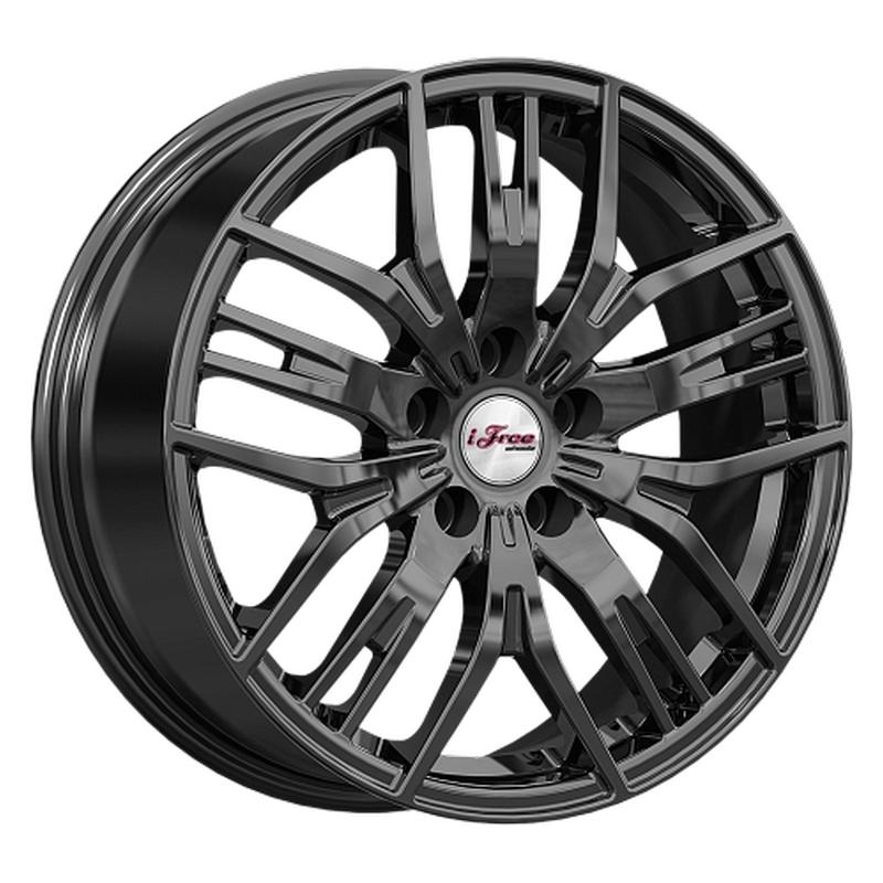 iFree KC1072-bk Аскет 17x7" 5x112мм DIA 57.1мм ET 40мм BK / Чёрный глянцевый от магазина Империя шин