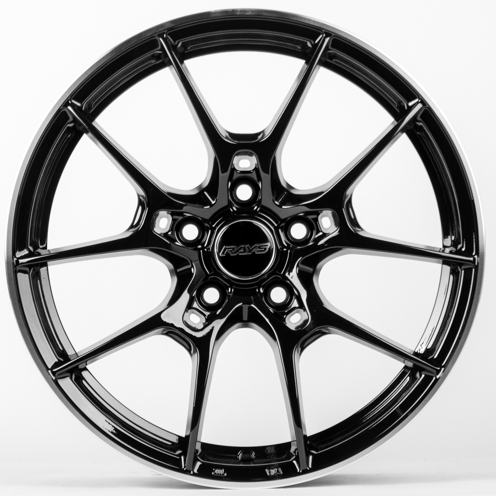 17" 5*100 7,5 ET38 57,1 ANZ-0550 Black Milling Inskription Flow Forming от магазина Империя шин