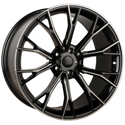 KoKo Kuture D0220 20x8.5" 5x120мм DIA 72.6мм ET 26мм Black Milled+ML от магазина Империя шин