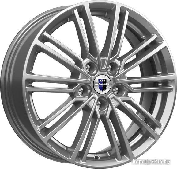 K&K Эрфурт 17x7" 4x100мм DIA 60.1мм ET 43мм Дарк платинум от магазина Империя шин