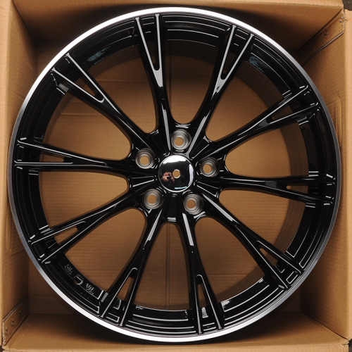 Zumbo Wheels AD146 19x8.5" 5x112мм DIA 66.56мм ET 35мм Black Machine Lip от магазина Империя шин