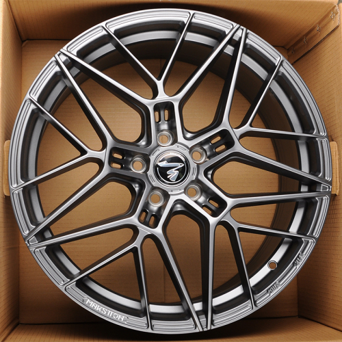 Makstton MST FISSION 718 17x7.5" 5x108мм DIA 63.35мм ET 35мм Matte Steel Gray with Milling