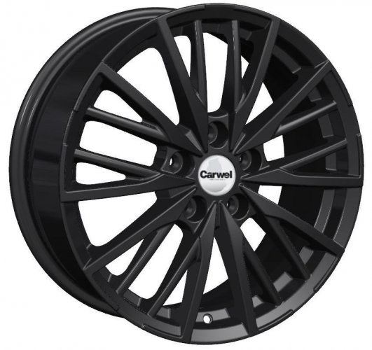 Carwel Агма-bl 1719 (Exeed TXL) 17x7" 5x108мм DIA 65.1мм ET 36мм BL / Чёрный от магазина Империя шин