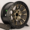 KoKo Kuture 5601 17x9.0" 5x127мм DIA 71.5мм ET-10 Matt Bronze Wih Black Lip
