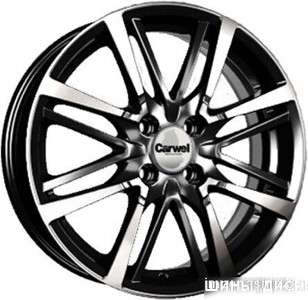 Carwel Бустах 215 16x6.5" 4x100мм DIA 60.1мм ET 41мм AB от магазина Империя шин