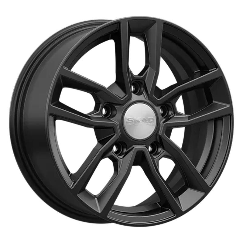 SKAD Вайсхорн-bm 16x6.5" 5x139,7мм DIA 98мм ET 40мм чёрный бархат / Чёрный матовый от магазина Империя шин