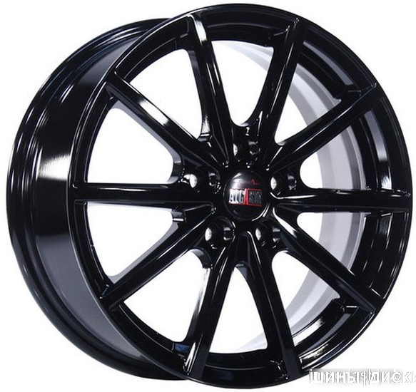 Alcasta M61 16x6.5" 5x112мм DIA 57.1мм ET 45мм Black от магазина Империя шин