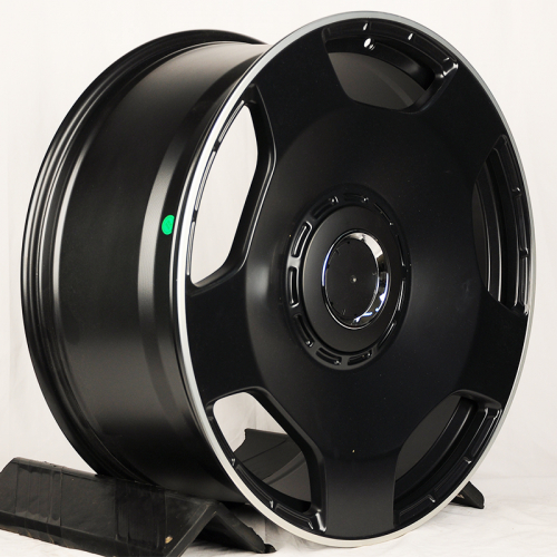 Anzoo H3305F 22x9.5" 5x130мм DIA 84.1мм ET 22мм Matt Black Machine Lip