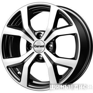 Carwel Таир 147 15x6" 4x100мм DIA 60.1мм ET 50мм AB от магазина Империя шин