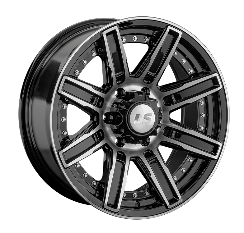 LS LS1353 18x9" 6х139.7мм DIA 106.1мм ET 20мм BKF от магазина Империя шин