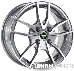 Megami MGM-20 15x6" 4x100мм DIA 60.1мм ET 50мм GMF от магазина Империя шин