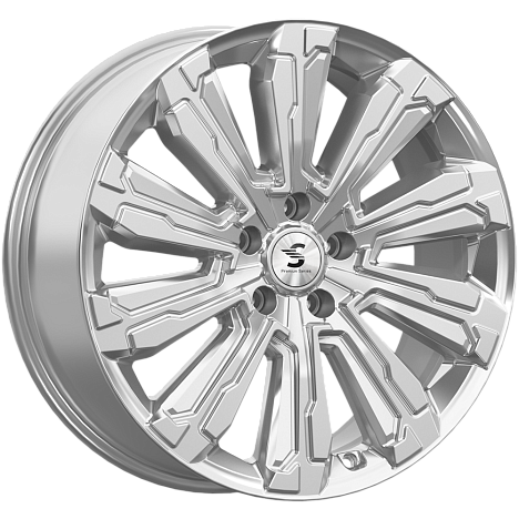SKAD Humber (Geely Monjaro / Tugella) 20x8" 5x108мм DIA 63.35мм ET 46мм Elite Silver / Серебристый металлик от магазина Империя шин