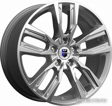 K&K Борэй 18x8" 5x115мм DIA 70.2мм ET 40мм Дарк платинум
