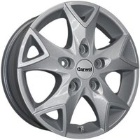 Carwel Конго-ag 1615 (Jumpy/ Boxer/ Ducato) 16x6.5" 5x118мм DIA 71.1мм ET 55мм AGR / Графитовый с алмазной проточкой
